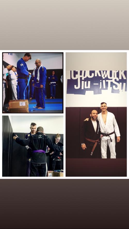 Brown belt · June 14, 2018 · Promoted by Josh Griffiths