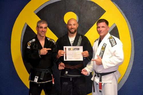 Brown belt · August 17, 2014 · Promoted by Stephen J Burgess