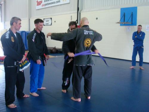 Purple belt · June 13, 2012 · Promoted by Marcus Soares