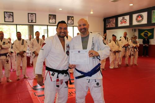 Blue belt · August 4, 2018 · Promoted by Julio Juarez