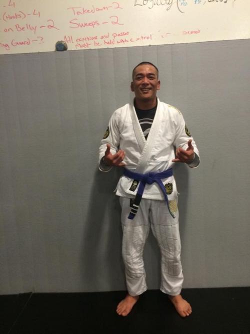 Blue belt · December 20, 2014 · Promoted by Jeremy Lafreniere