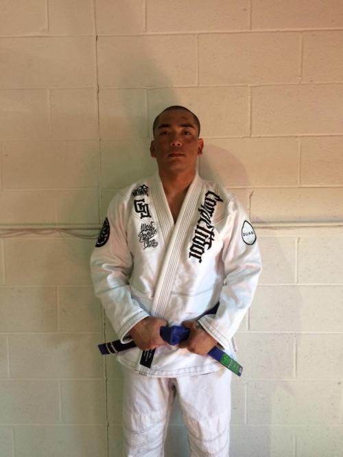 Blue belt · December 20, 2014 · Promoted by Jeremy Lafreniere