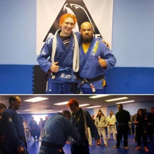 Blue belt · August 18, 2018 · Promoted by Noel Smith