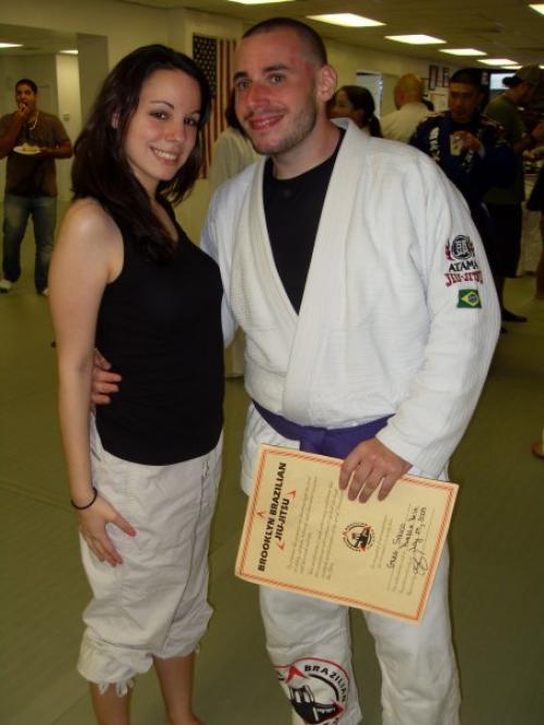 Purple belt · July 24, 2009 · Promoted by Brain Glick
