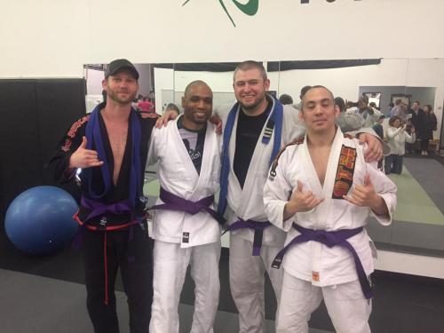 Purple belt · January 14, 2017 · Promoted by Chris McCune