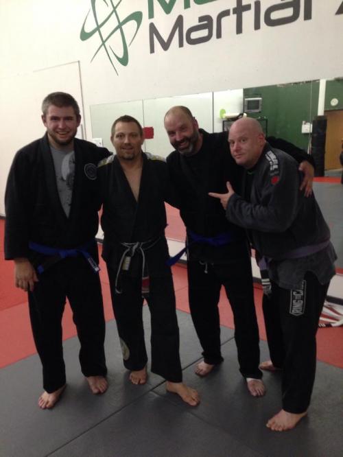 Blue belt · August 19, 2014 · Promoted by Chris McCune