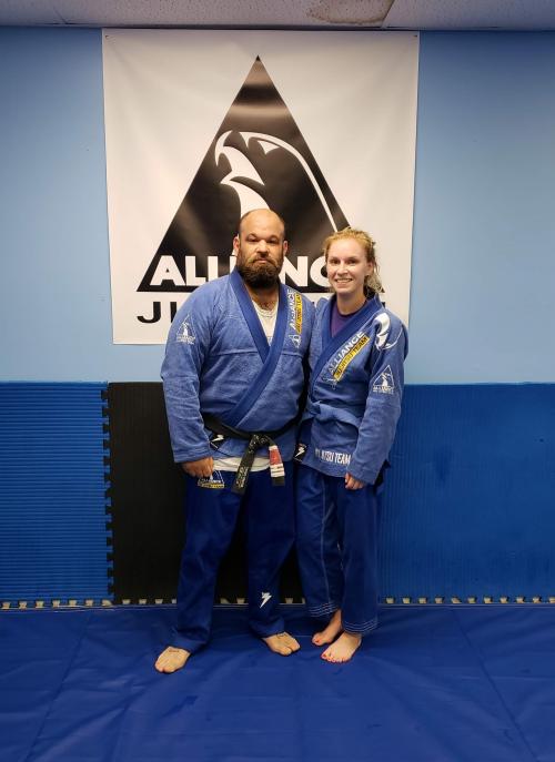 Blue belt · August 11, 2018 · Promoted by Noel Smith