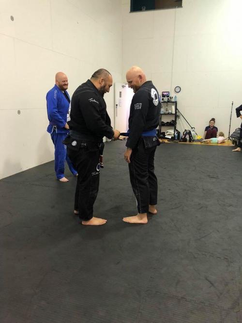 Blue belt · December 6, 2018 · Promoted by Carlos Rojas