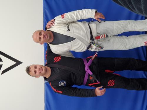 Purple belt · November 19, 2019 · Promoted by Bruce Weiler
