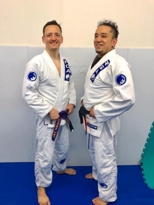 Purple belt · June 15, 2019 · Promoted by Yamazaki Akira