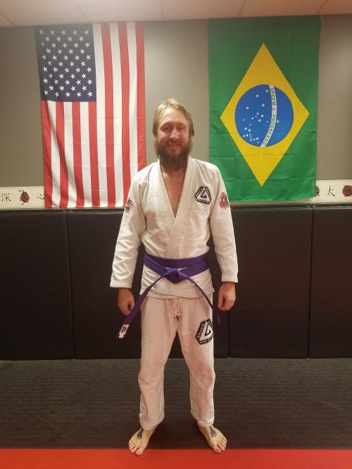 Purple belt · December 15, 2016 · Promoted by John blunschi