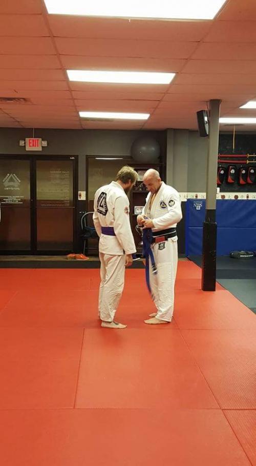 Purple belt · December 15, 2016 · Promoted by John blunschi