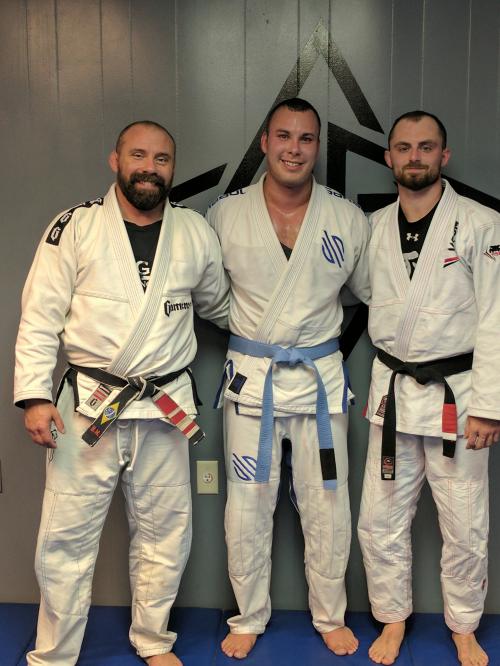 Blue belt · July 27, 2017 · Promoted by Bruce Weiler