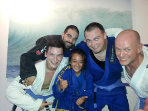 Blue belt · September 3, 2015 · Promoted by Nobuya Shimamoto