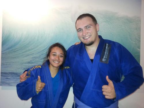 Blue belt · September 3, 2015 · Promoted by Nobuya Shimamoto