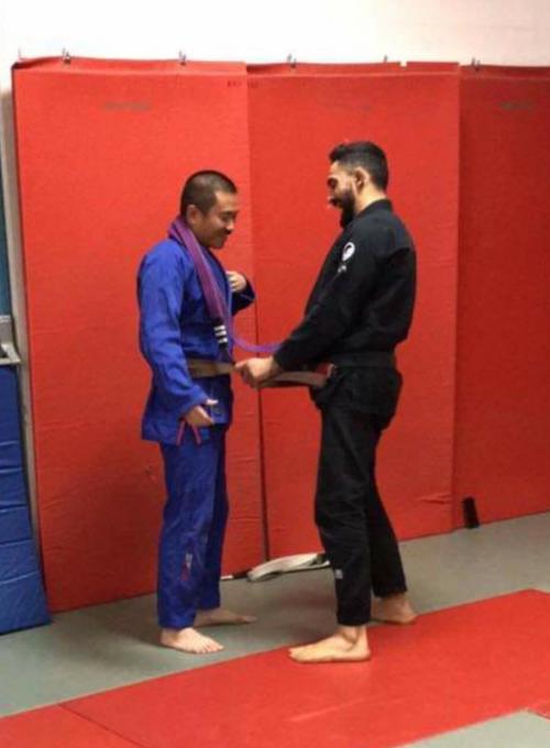 Brown belt · September 13, 2017 · Promoted by Antony Chahal