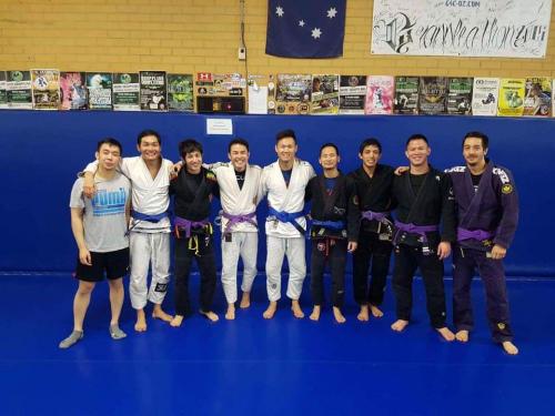 Purple belt · September 17, 2018 · Promoted by Jamie Murray