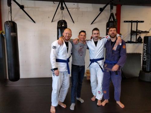 Blue belt · April 2, 2016 · Promoted by Brian J Johnson