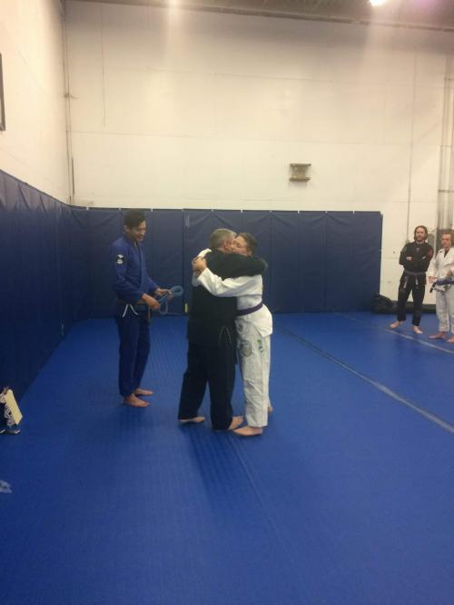 Purple belt · December 3, 2017 · Promoted by Vincent Guy