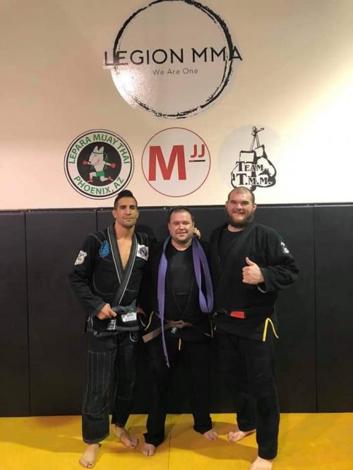 Brown belt · October 22, 2018 · Promoted by Daniel Madrid