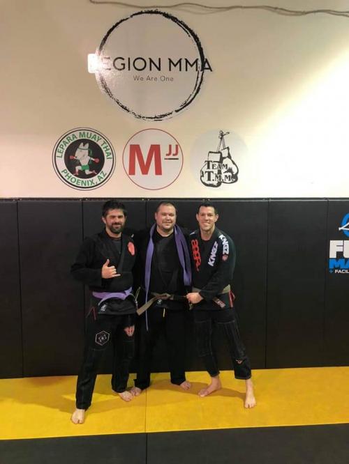 Brown belt · October 22, 2018 · Promoted by Daniel Madrid