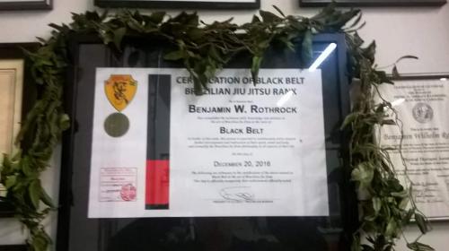 Black belt · December 20, 2016 · Promoted by Joe Moreira