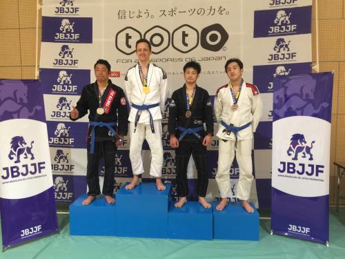 Blue belt · April 15, 2017 · Promoted by Yamazaki Akira