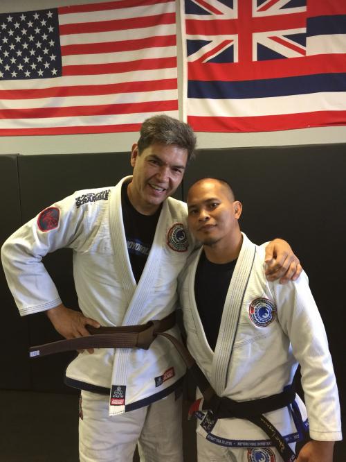 Brown belt · December 15, 2017 · Promoted by Robert Lagasca