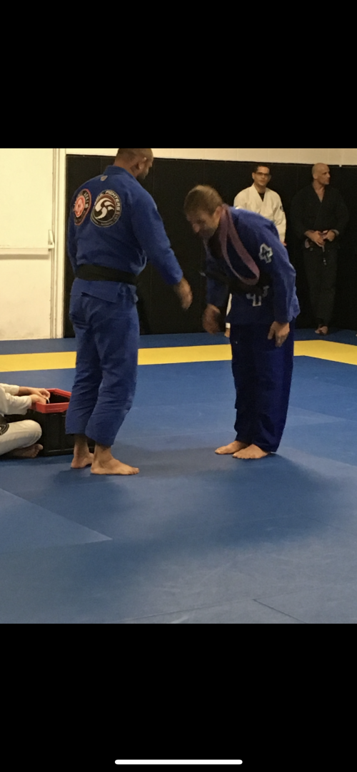 Brown belt · November 8, 2019 · Promoted by Ismael Aoki