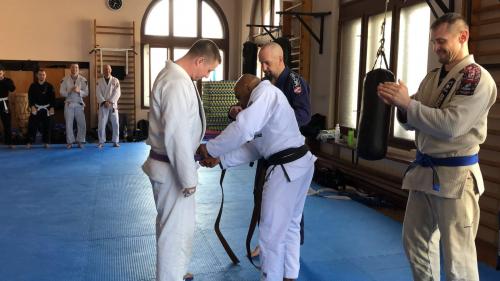 Brown belt · November 30, 2019 · Promoted by Sandro Pacoca Santos