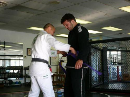 Purple belt · May 16, 2008 · Promoted by Omar Salvosa