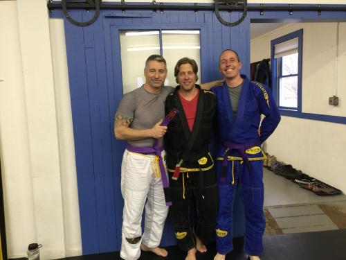 Purple belt · April 27, 2016 · Promoted by Chris Padulo