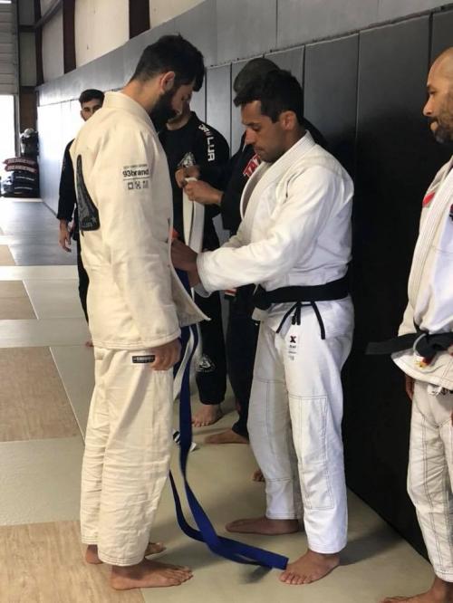 Blue belt · March 3, 2018 · Promoted by Andre 'Tim' Monteiro