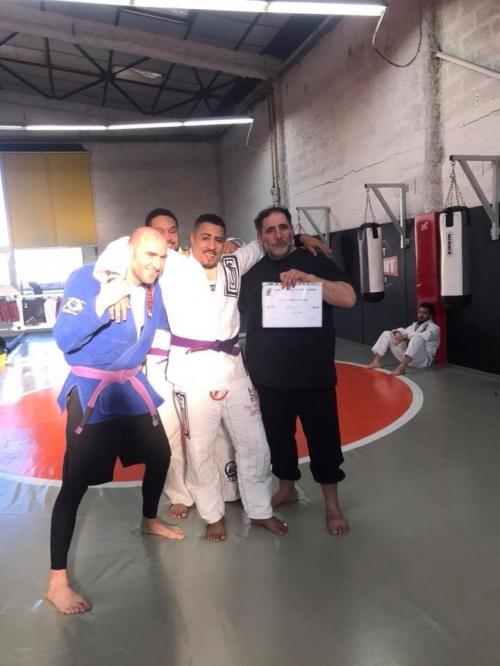 Purple belt · February 25, 2018 · Promoted by Thierry NAKACHE