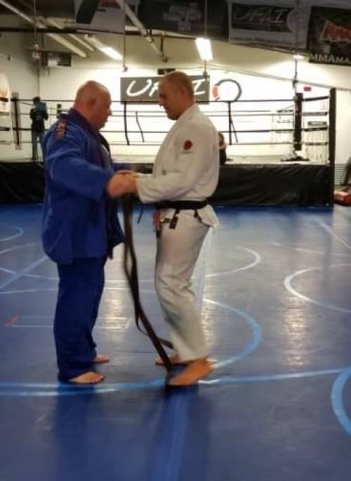 Brown belt · October 23, 2018 · Promoted by Nicolas Gregoriades