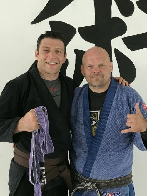 Brown belt · September 2, 2017 · Promoted by Ishmael Bentley