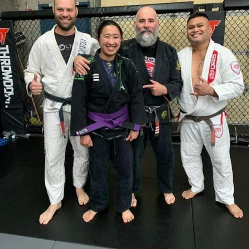 Purple belt · November 2, 2019 · Promoted by George Hissung