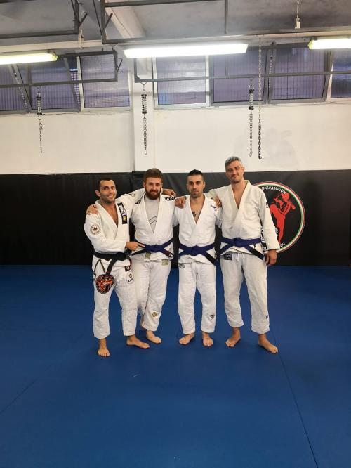 Blue belt · July 19, 2018 · Promoted by Luca Caracciolo