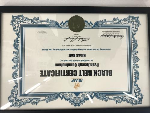 Black belt · March 30, 2017 · Promoted by Ben Baxter