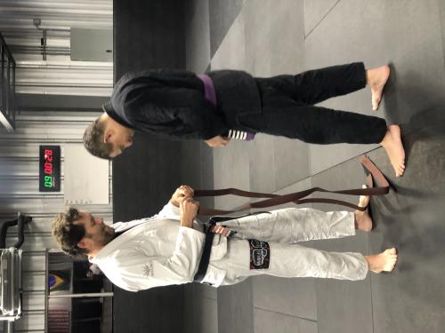 Brown belt · December 24, 2019 · Promoted by Todd White