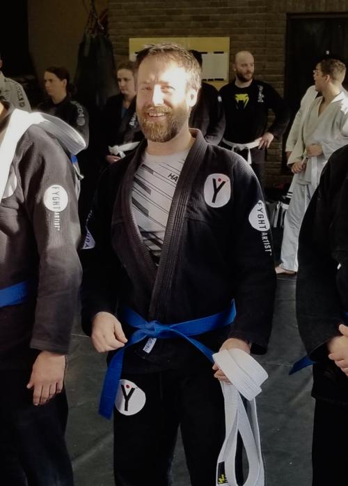 Blue belt · December 8, 2018 · Promoted by Koji Murakami