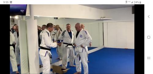 Blue belt · December 27, 2018 · Promoted by Greg Wood