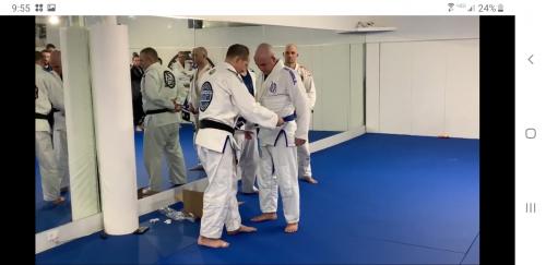 Blue belt · December 27, 2018 · Promoted by Greg Wood