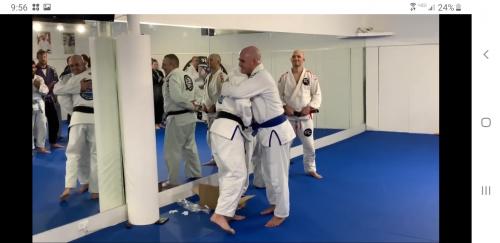 Blue belt · December 27, 2018 · Promoted by Greg Wood