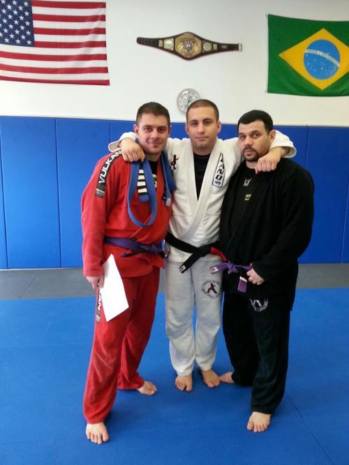 Purple belt · April 28, 2011 · Promoted by Jon Heleotis