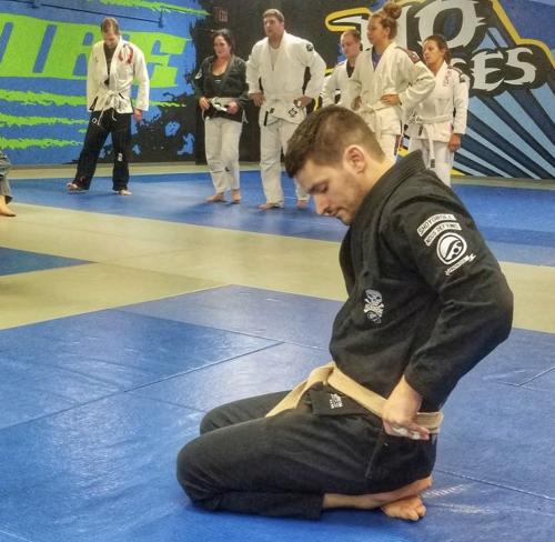 Brown belt · March 15, 2015 · Promoted by Jason Fox