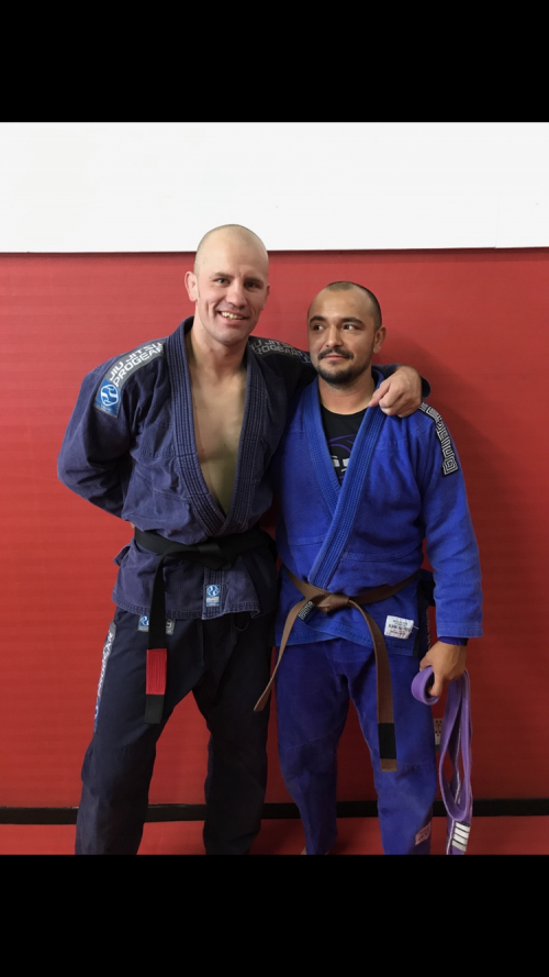 Brown belt · September 30, 2017 · Promoted by Lowell Anderson