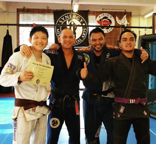 Brown belt · March 26, 2016 · Promoted by Niko Han