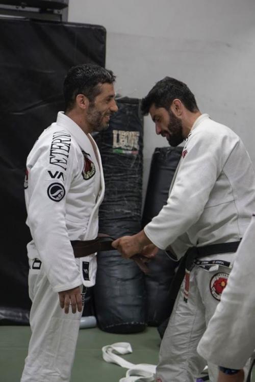 Brown belt · July 9, 2019 · Promoted by PAOLO ANTONINI