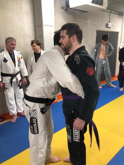 Purple belt · December 19, 2019 · Promoted by Pascal Chanteux, 	Octopus bjj